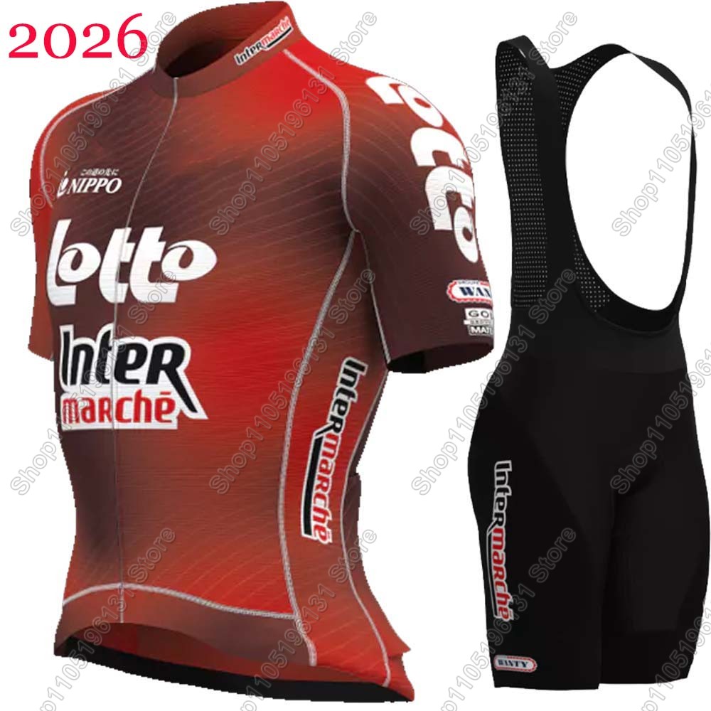 Cycling Bib Shorts - 로또 사이클링 2026 저지 세트 남성용