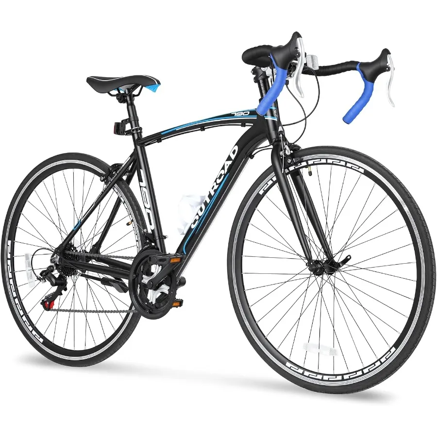 Carbon Bike Frame - 700C 휠, 21/14단 변속, 경량 알루미늄
