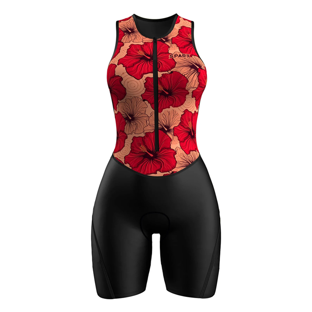 Cycling Gear Jersey - Sparx 스포츠 트라이애슬론 레이스 슈트 여성용,