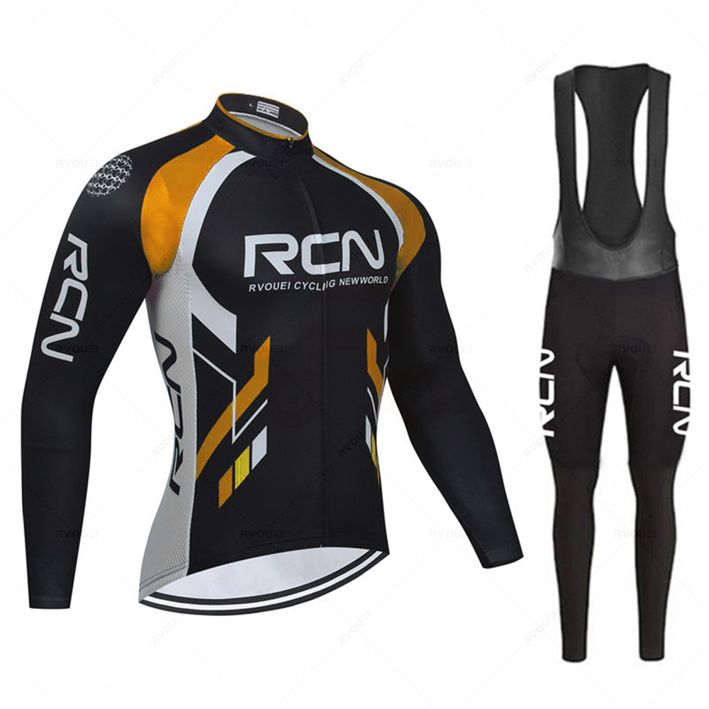 Cycling Gear Brands - Rvouei 가을 긴팔 사이클링 저지 세트
