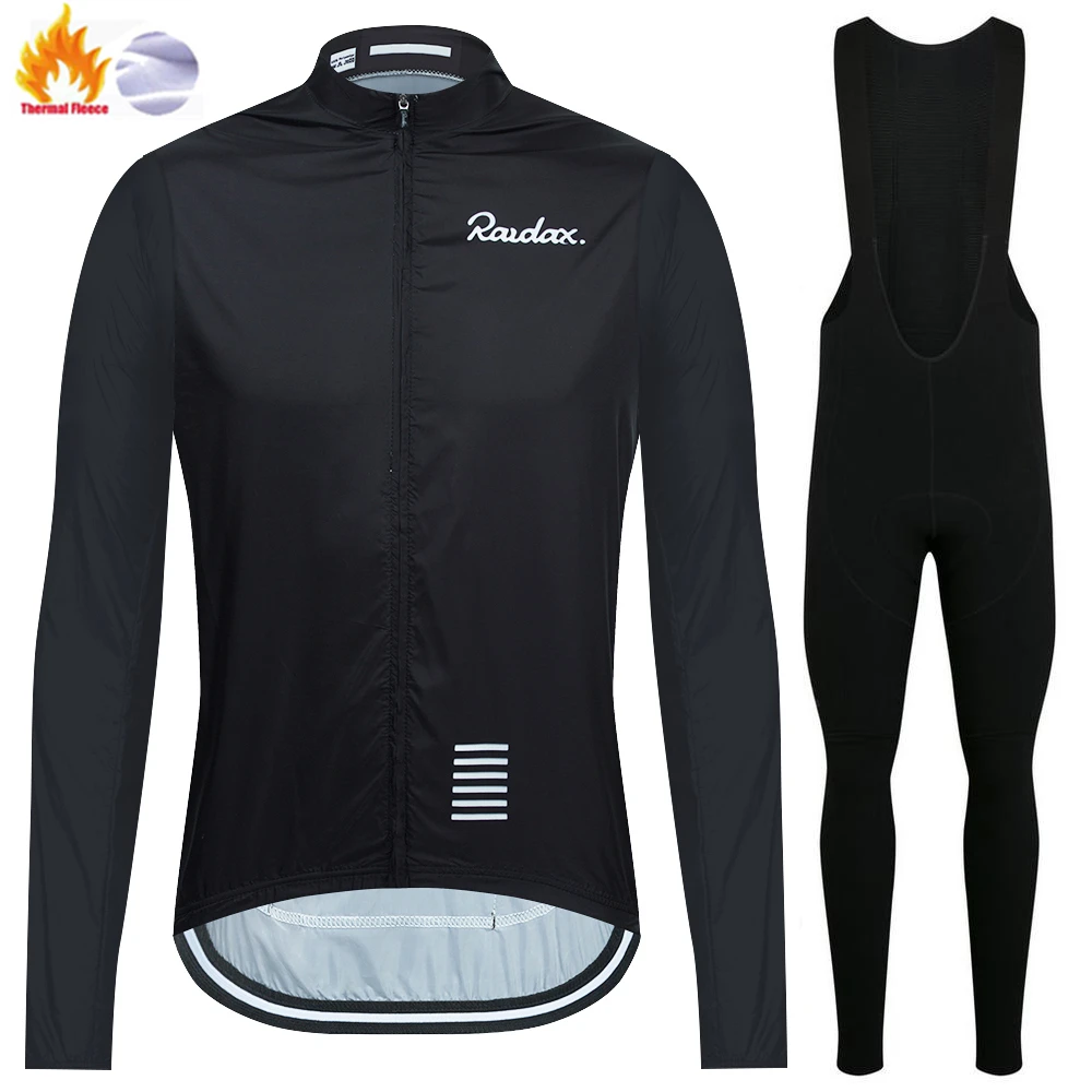 Raudax 남성용 방풍 플리스 긴팔 세트 사이클링 의 - Cycling Gear Brands 리뷰 및 가격