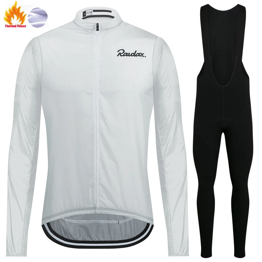 Raudax 남성용 방풍 플리스 긴팔 세트 사이클링 의 - Cycling Gear Brands 리뷰 및 가격